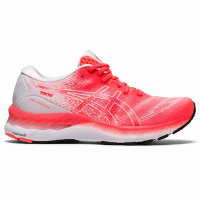 Női Asics Gel-Nimbus 23 Tokyo Futócipő AS7485169 Narancssárga Piros/Fehér